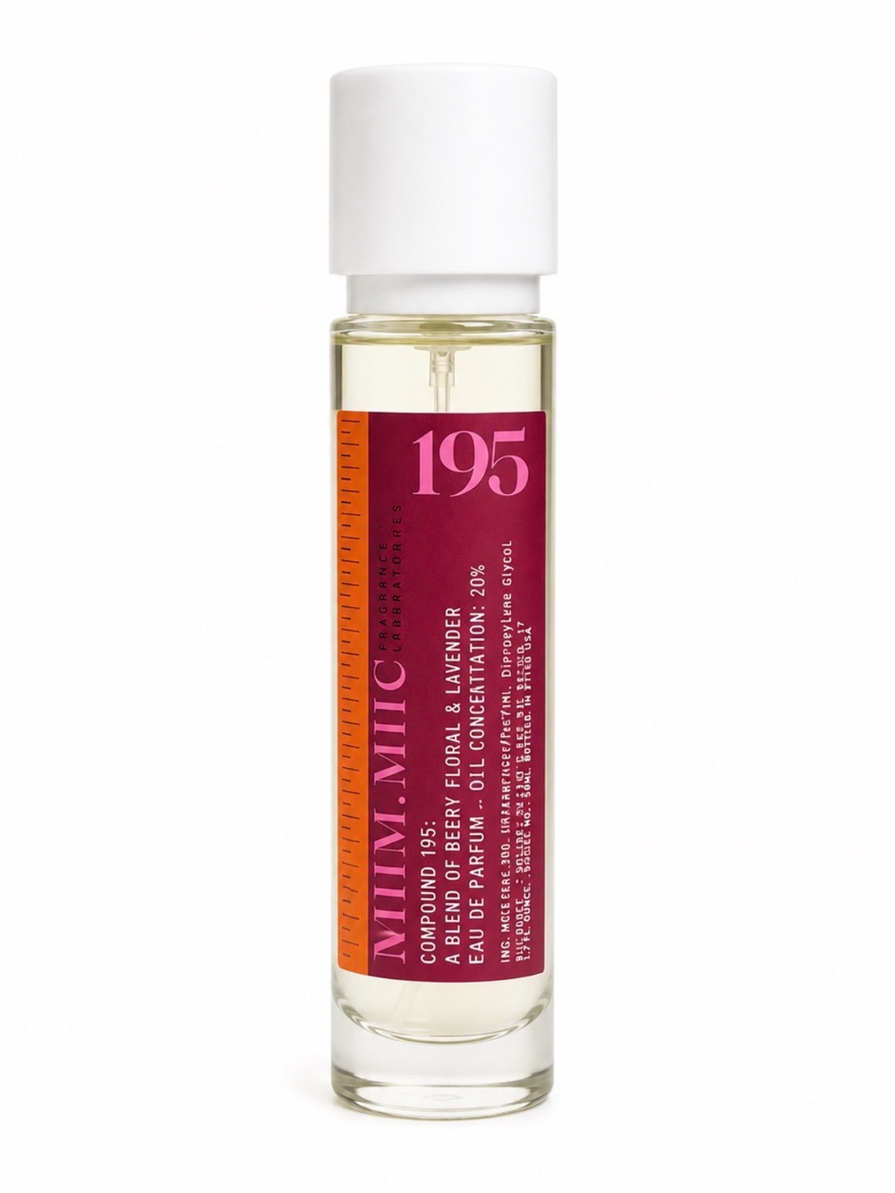 20 % concentrated oil spray Bottle Perfume - Pink & Orange Label